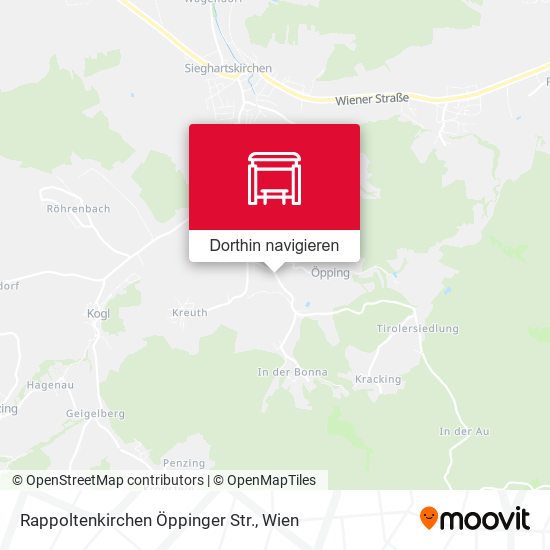 Rappoltenkirchen Öppinger Str. Karte