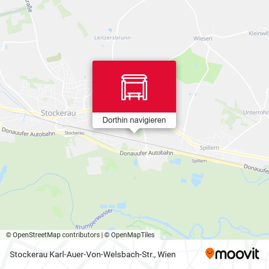 Stockerau Karl-Auer-Von-Welsbach-Str. Karte