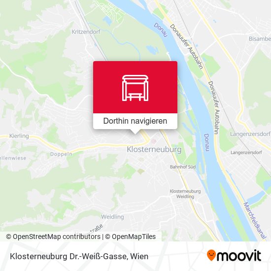 Klosterneuburg Dr.-Weiß-Gasse Karte