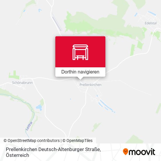 Prellenkirchen Deutsch-Altenburger Straße Karte