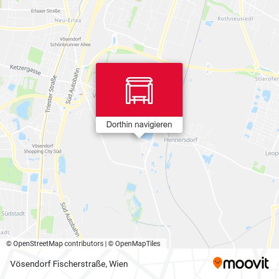 Vösendorf Fischerstraße Karte