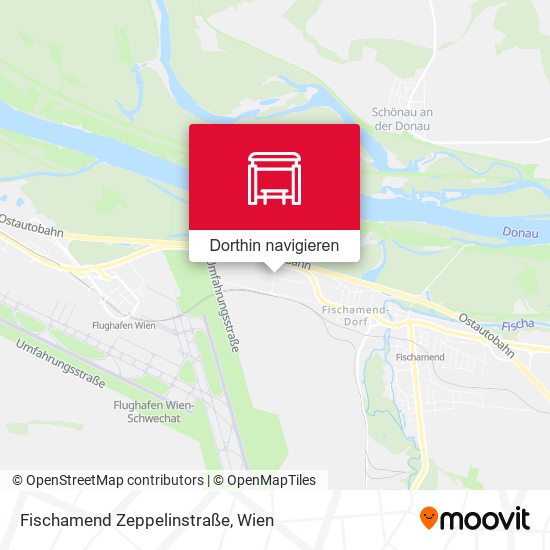 Fischamend Zeppelinstraße Karte