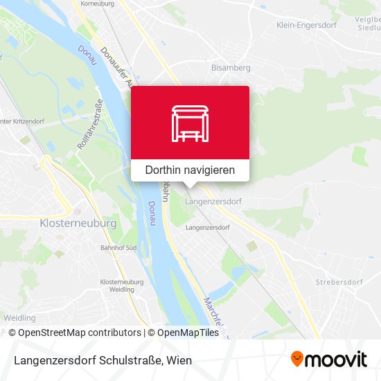 Langenzersdorf Schulstraße Karte