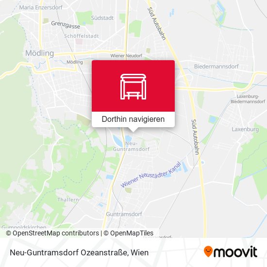 Neu-Guntramsdorf Ozeanstraße Karte