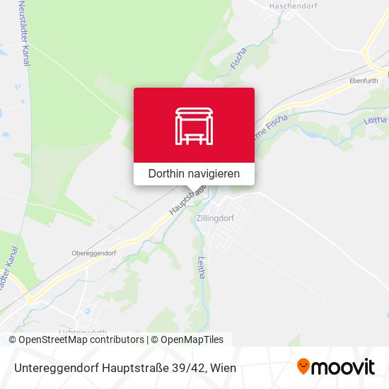 Untereggendorf Hauptstraße 39 / 42 Karte