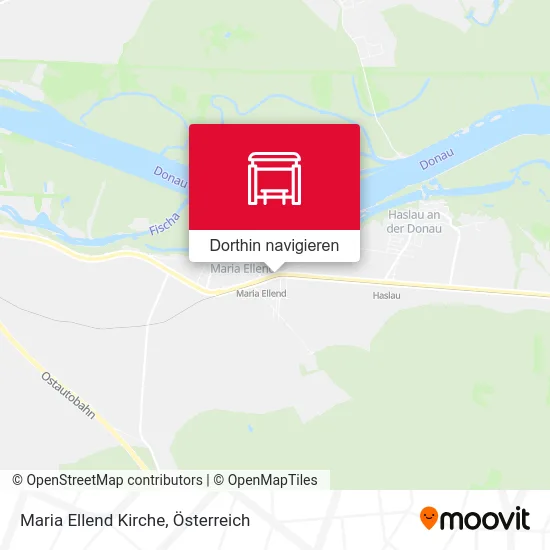 Maria Ellend Kirche Karte