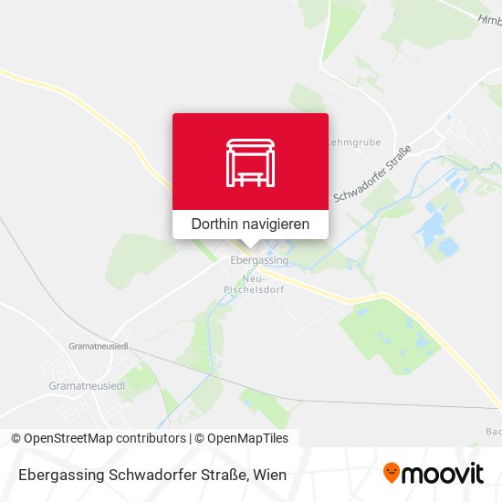 Ebergassing Schwadorfer Straße Karte