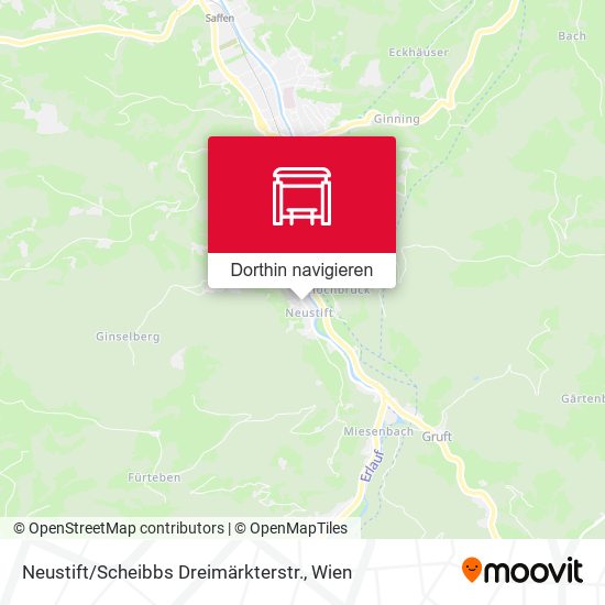 Neustift / Scheibbs Dreimärkterstr. Karte