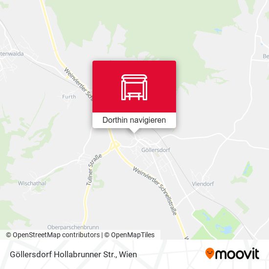 Göllersdorf Hollabrunner Str. Karte
