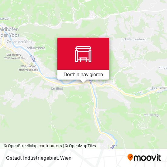 Gstadt Industriegebiet Karte