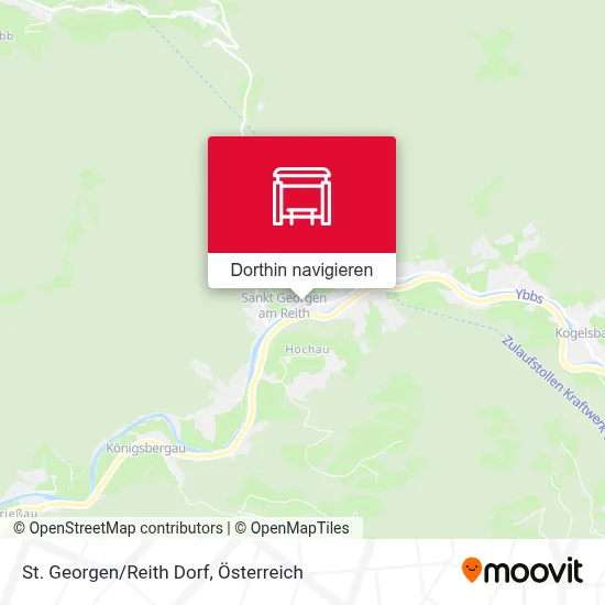 St. Georgen/Reith Dorf Karte