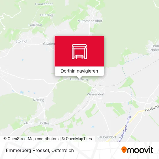 Emmerberg Prosset Karte