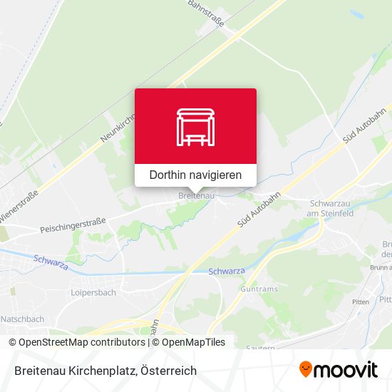 Breitenau Kirchenplatz Karte
