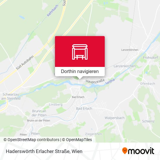 Haderswörth Erlacher Straße Karte