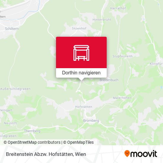 Breitenstein Abzw. Hofstätten Karte