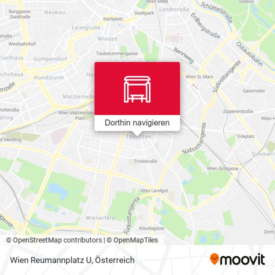 Wien Reumannplatz U Karte