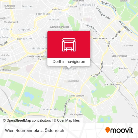 Wien Reumannplatz Karte