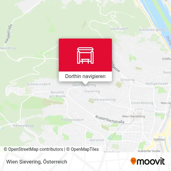 Wien Sievering Karte
