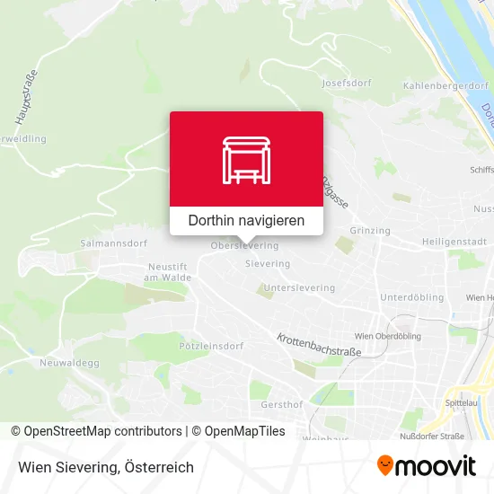 Wien Sievering Karte