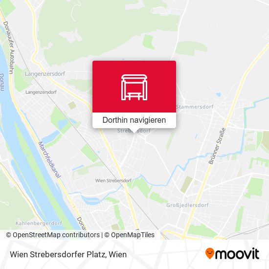Wien Strebersdorfer Platz Karte