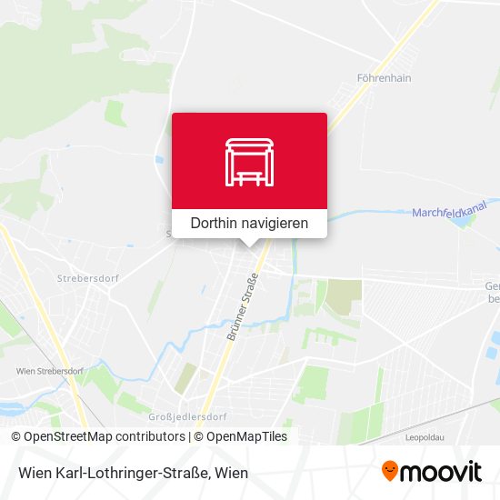 Wien Karl-Lothringer-Straße Karte