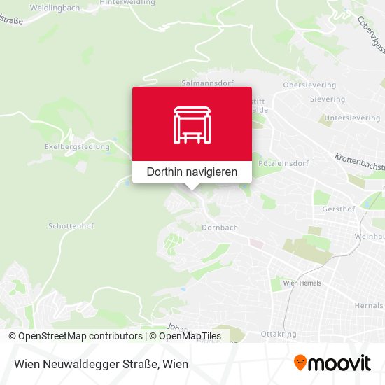 Wien Neuwaldegger Straße Karte