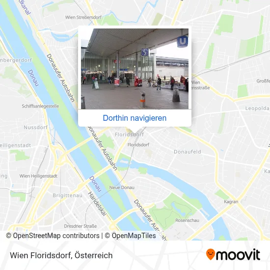 Wien Floridsdorf Karte