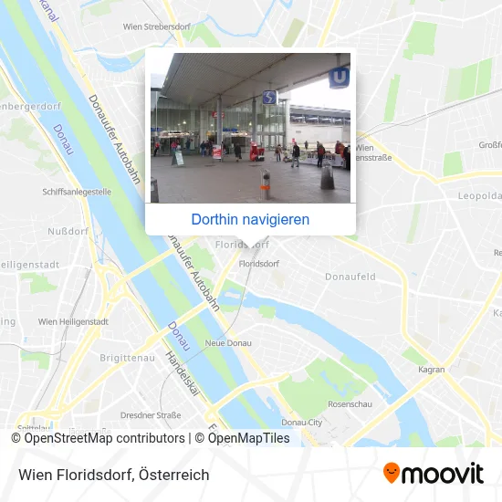 Wien Floridsdorf Karte