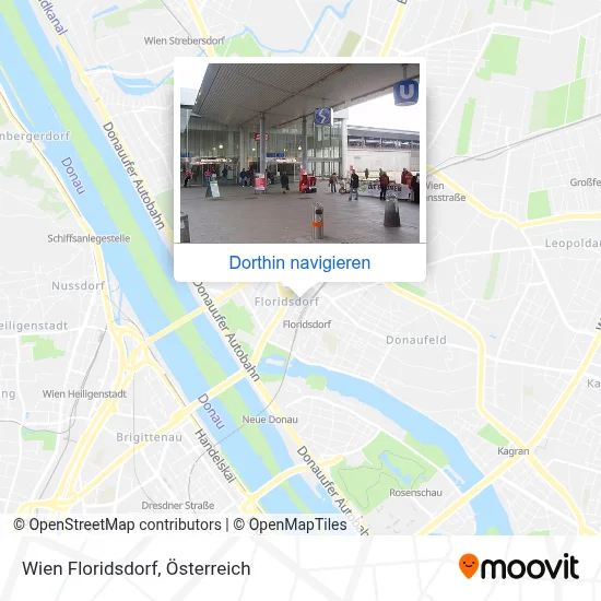 Wien Floridsdorf Karte