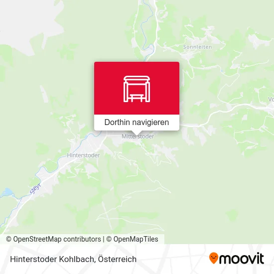 Hinterstoder Kohlbach Karte