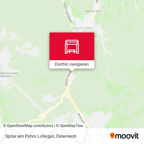 Spital am Pyhrn Lofergut Karte