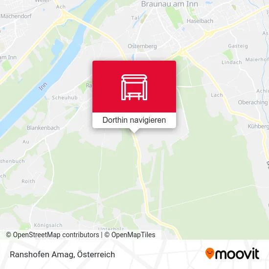 Ranshofen Amag Karte