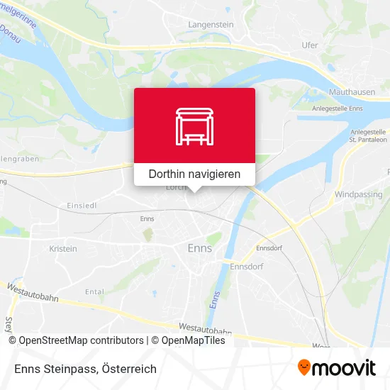 Enns Steinpass Karte