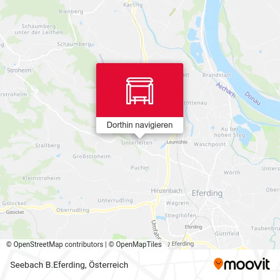 Seebach B.Eferding Karte