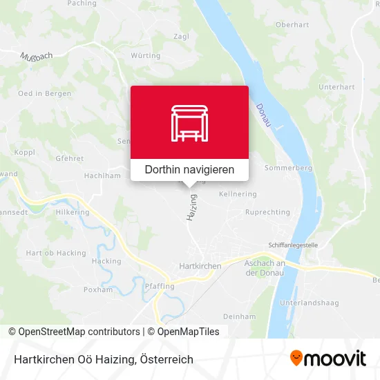Hartkirchen Oö Haizing Karte
