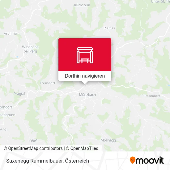 Saxenegg Rammelbauer Karte