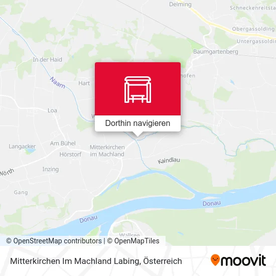 Mitterkirchen Im Machland Labing Karte
