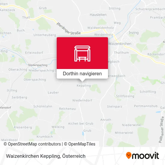 Waizenkirchen Keppling Karte