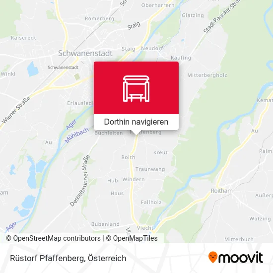 Rüstorf Pfaffenberg Karte