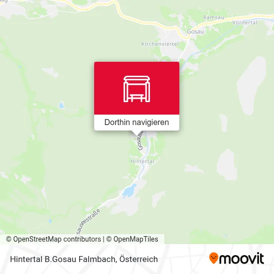 Hintertal B.Gosau Falmbach Karte
