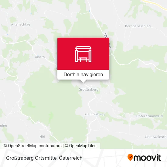 Großtraberg Ortsmitte Karte