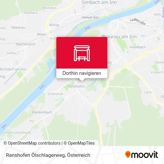 Ranshofen Ölschlagerweg Karte