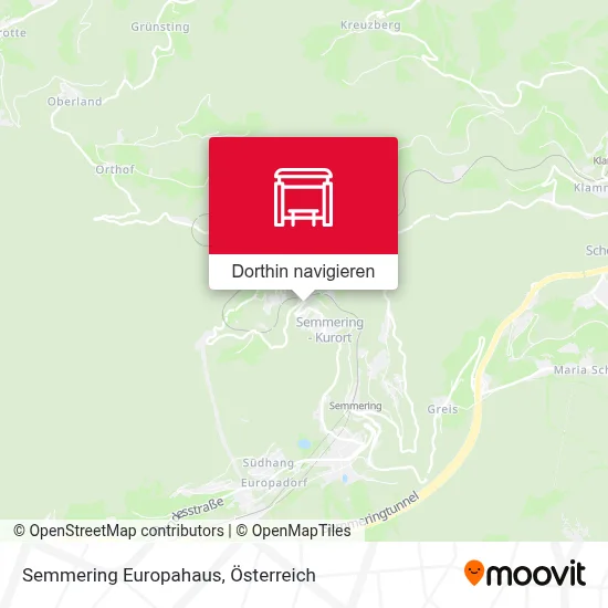 Semmering Europahaus Karte