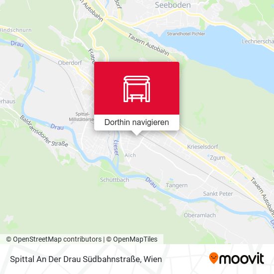 Spittal An Der Drau Südbahnstraße Karte