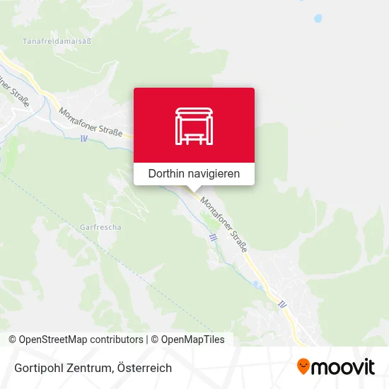 Gortipohl Zentrum Karte