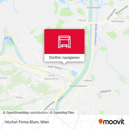 Höchst Firma Blum Karte