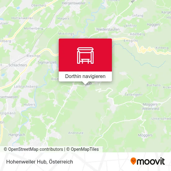 Hohenweiler Hub Karte