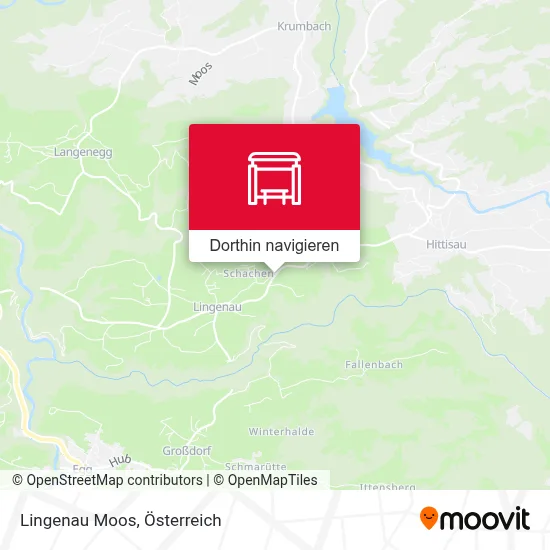 Lingenau Moos Karte