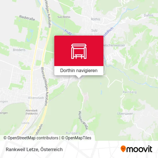 Rankweil Letze Karte