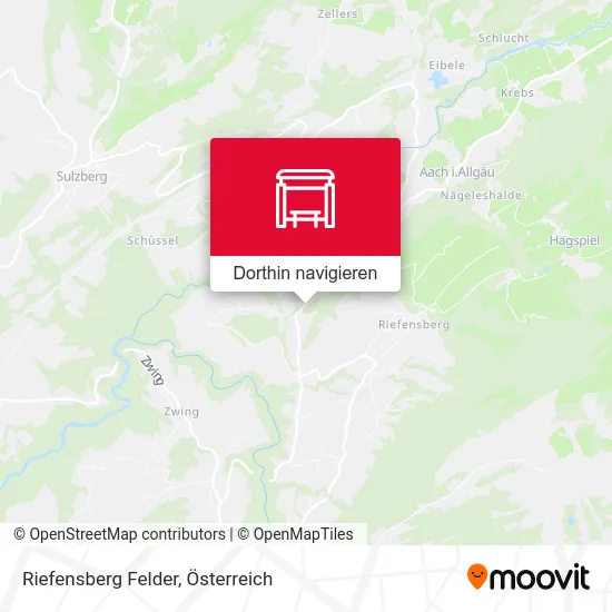 Riefensberg Felder Karte